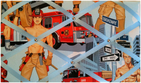 US Fireman Notice Board - The Notice Board Store
 - 1